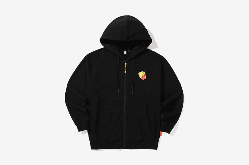BTS X McDonalds Collaboration Merch Melting Collection