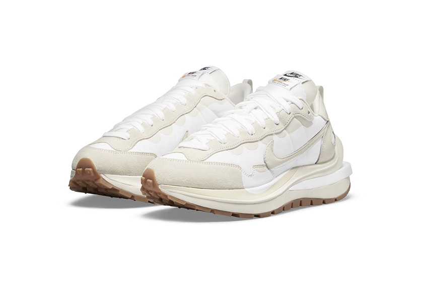 sacai x Nike Vaporwaffle Sail release date White Sneaker