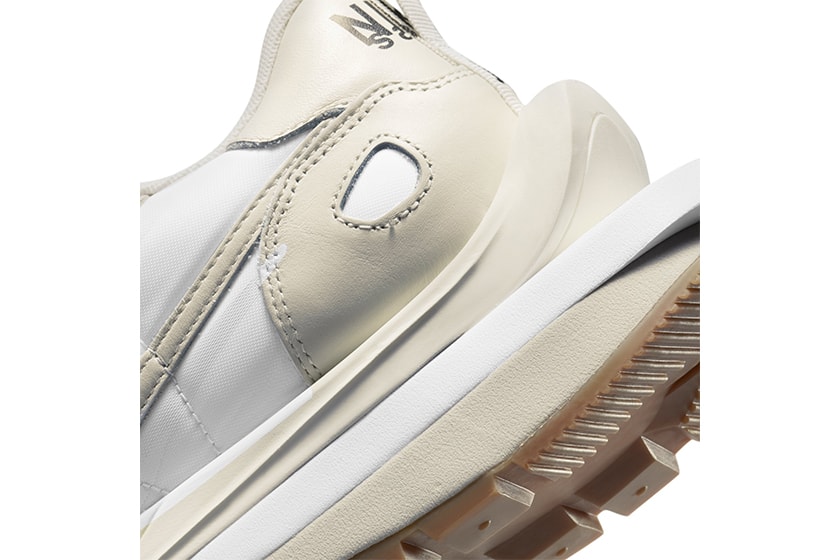 sacai x Nike Vaporwaffle Sail release date White Sneaker