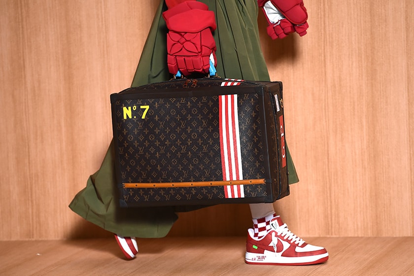 2022 Spring Louis Vuitton x Nike Air Force 1 Virgil Abloh