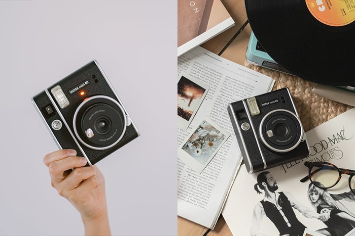 復古相機造型太可愛：Fujifilm instax 新推出「mini 40」成為女生們的心頭好！