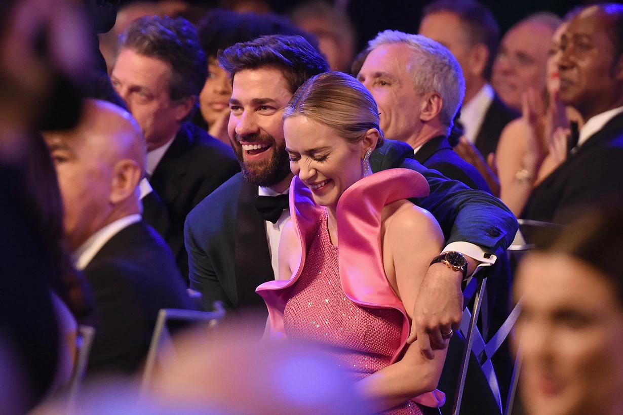 Emily Blunt John Krasinski  A Quiet Place Part II Hollywood Celebrities Couples Marriage Love Relationship Love Story Hollywood Actors Actresses Director 