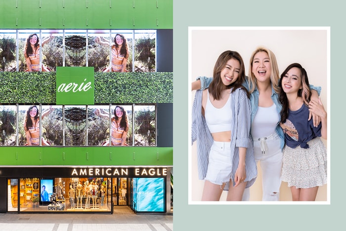 Aerie by American Eagle 全港最大旗艦店開幕，與一眾女生分享 #AerieREAL 生活態度！