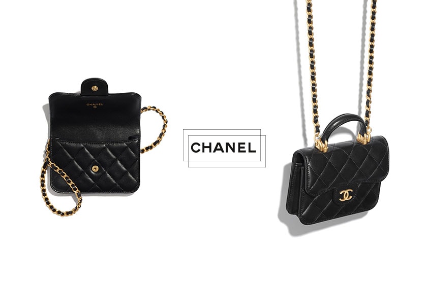 Chanel FLAP COIN PURSE WITH CHAIN mini bag 2020/21 Métiers d’art