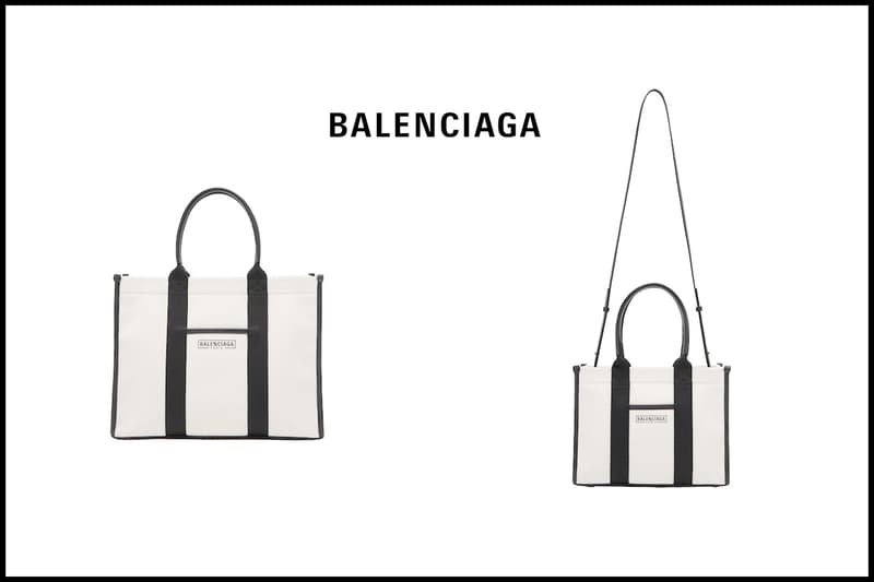 balenciaga hardware tote bag navy cabas new 2021