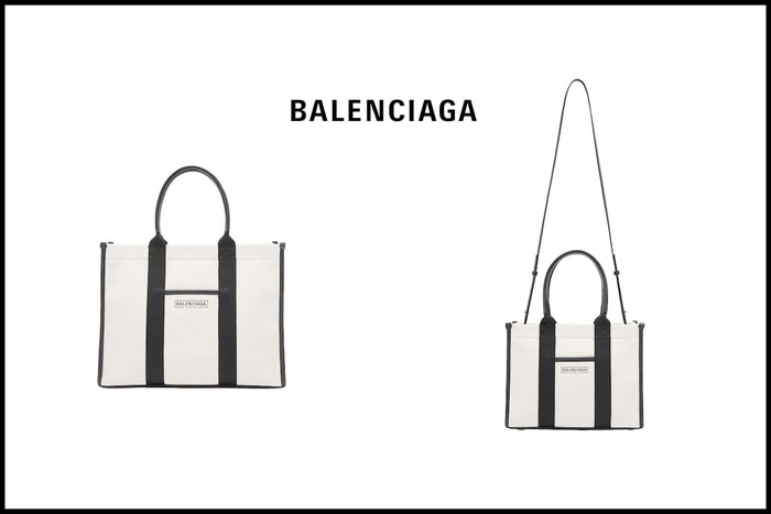 接棒  Navy Cabas 人氣：Balenciaga 帆布包 2.0，3 個尺寸預備備！
