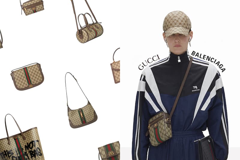 gucci balenciaga handbags collab all 2022 spring 2021 fw ophidia jackie