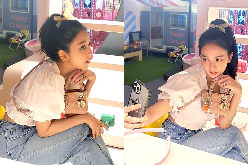 BLACKPINK Jisoo Jennie Lisa Rose Instagram Christian Dior Dior Micro Bag Celebrities Handbags Manicure Nails arts Park Eunkyung korean idols celebrities singers girl bands