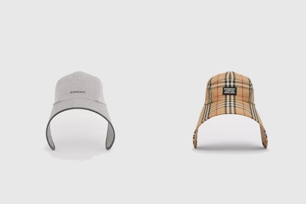 burberry logo bonnet cap 2021