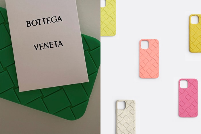 新色上架:Bottega Veneta 編織手機殼,價錢比你想得還親民!