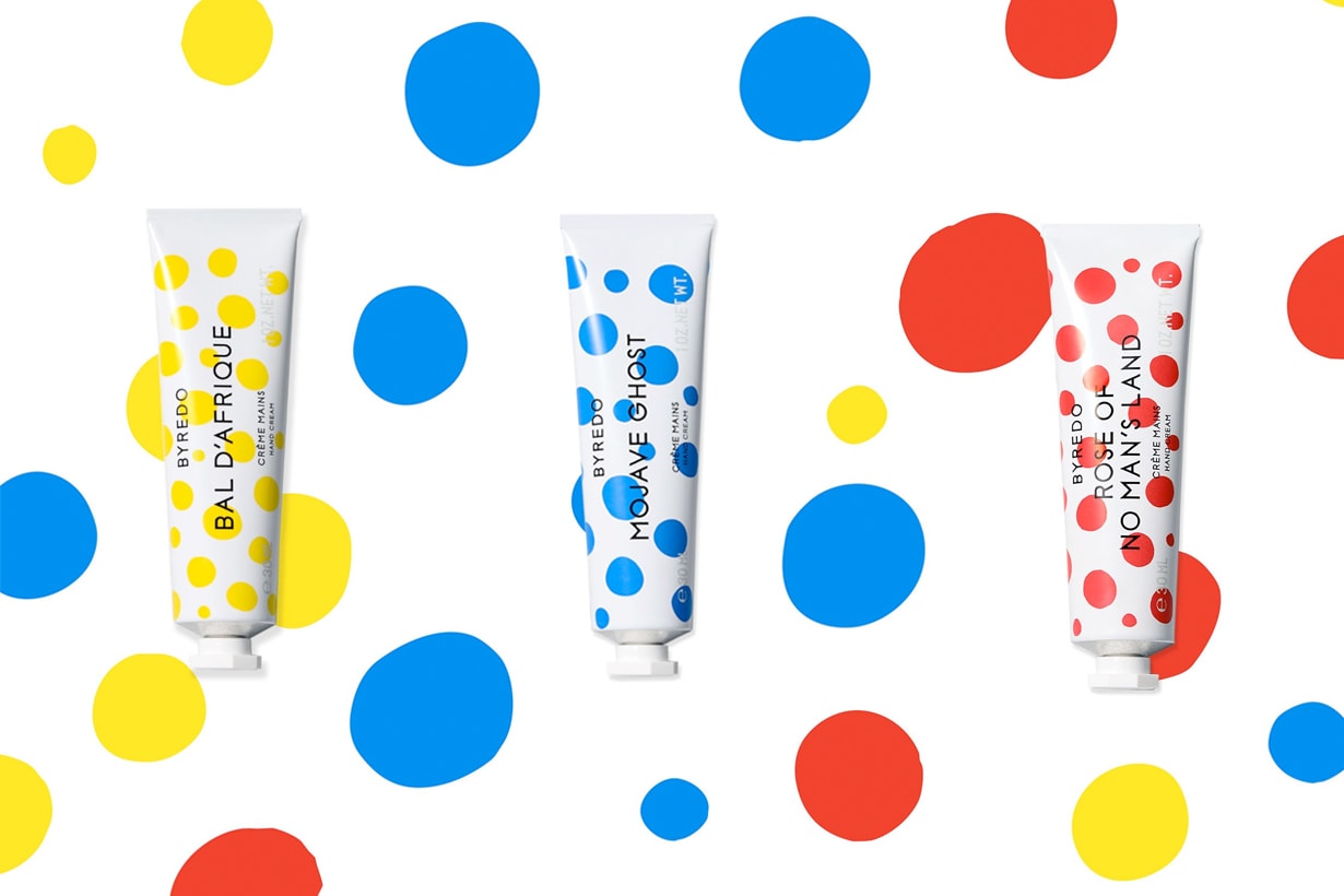 byredo hand cream new package dot colorful 2021 when where buy