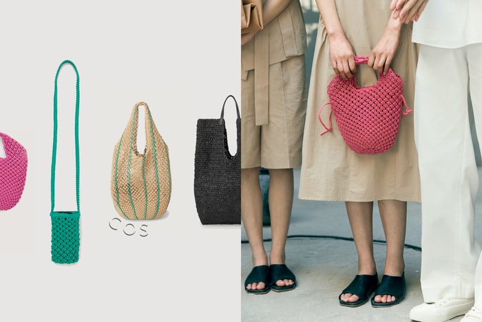 花少少錢也有時髦的選擇:COS 挖寶,發現 6 個不用 US$100 編織包!