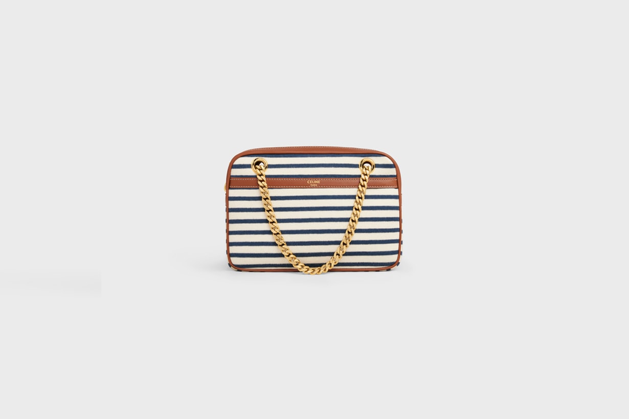 celine stripes for summer triomphe bag patapans cabas handbags 2021ss