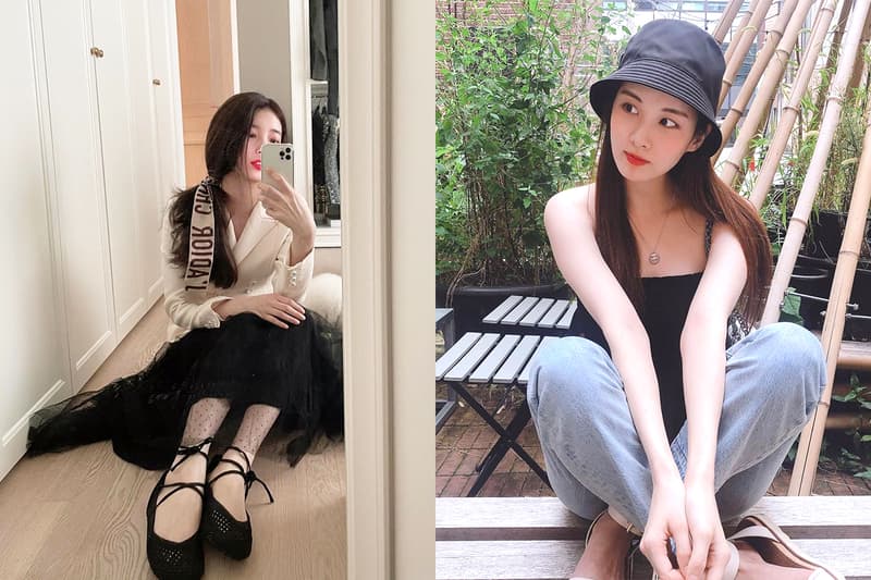 Korean Idols celebrities singers girl bands Lovelyz Mi Ju (G)I-DLE Shu Hua Yoona Seohyun Girls Generation TWICE Nayeon Jihyo Krystal Jung RED VELVET Seulgi Suzy Bae