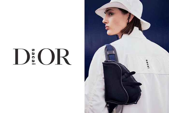 Sacai x Dior Men 無預警聯名，限定 Saddle Bag 不能只讓男生佔有！