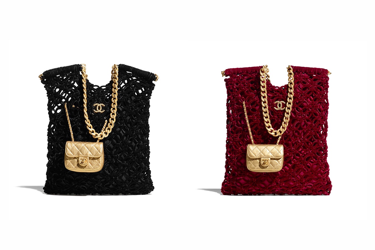 chanel 2020/21 Métiers d’art shopping bag handbags