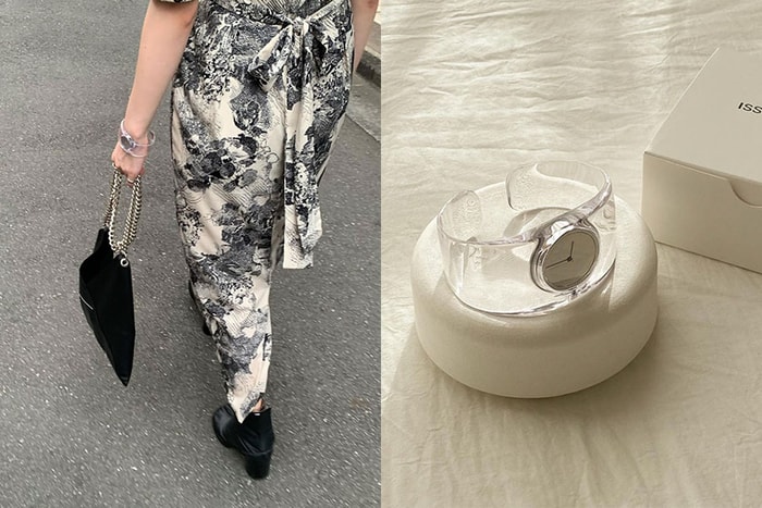 耳目一新的美:ISSEY MIYAKE 透明手錶,默默受日本女生關注!