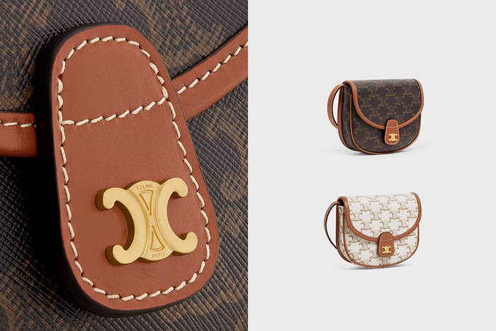 CELINE 入門:Triomphe Canvas 經典手袋,推出全新迷你款!