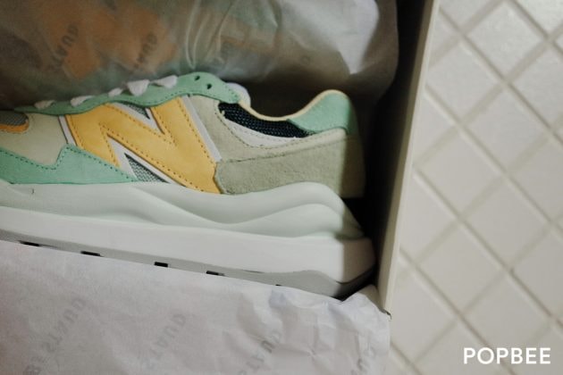 new balance staud unboxing 2021 summer 57/40 