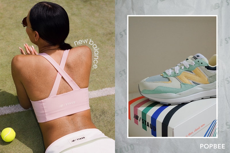 new balance staud unboxing 2021 summer 57/40 