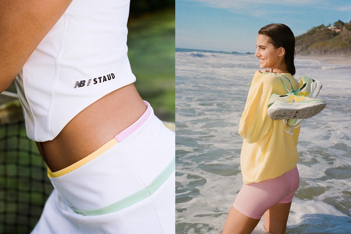 充斥著迷人細節,New Balance x Staud 讓人日常也想穿!