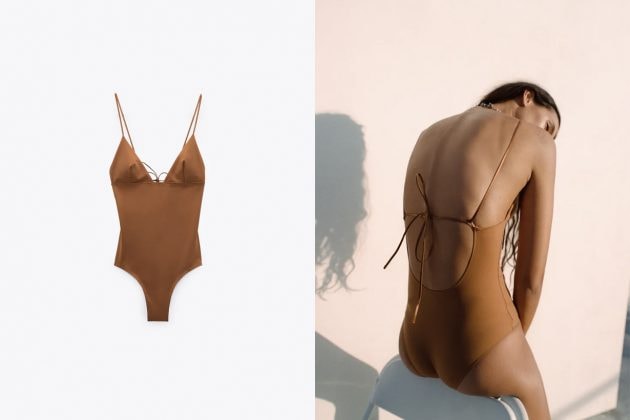 zara 2021 summer one-piece swimwear all 