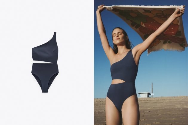 zara 2021 summer one-piece swimwear all 