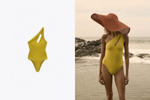 zara 2021 summer one-piece swimwear all 