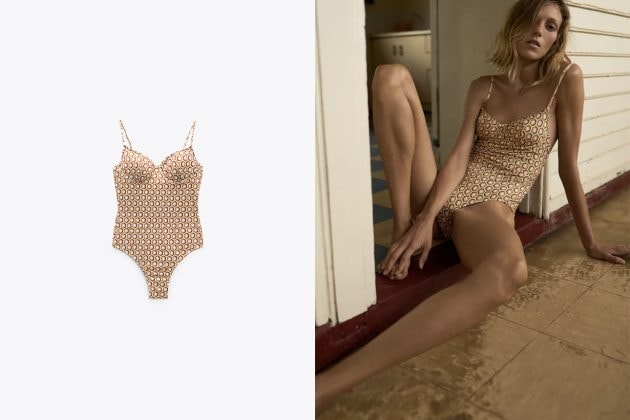 zara 2021 summer one-piece swimwear all 