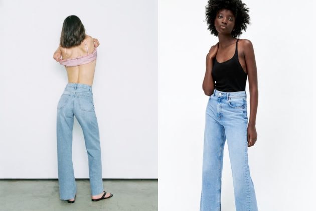 zara 90's full length jeans perfect 2021 