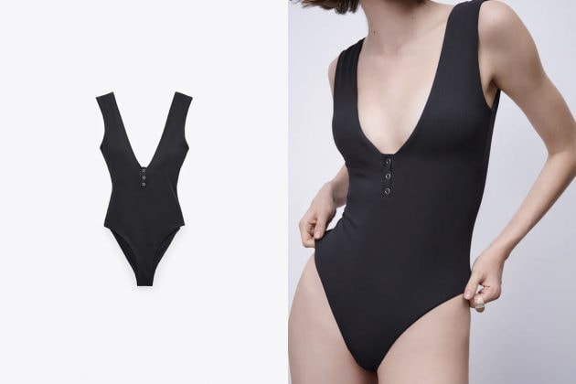 zara 2021 summer one-piece swimwear all 