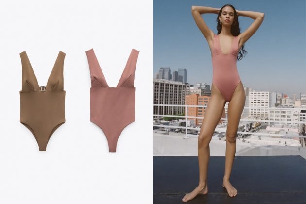 zara 2021 summer one-piece swimwear all 