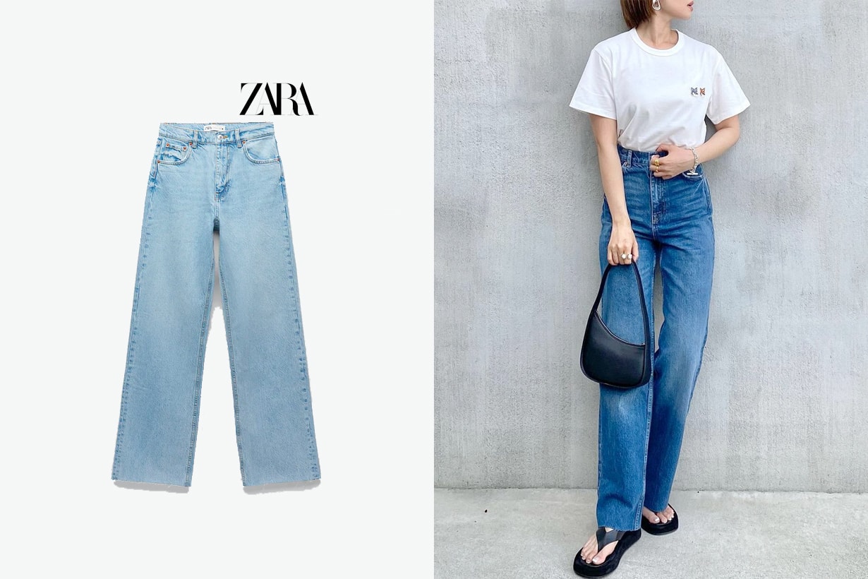 zara 90's full length jeans perfect 2021