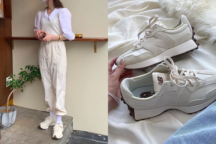 大大的 Sold Out:New Balance 327 更受歡迎限定款,絕美極簡配色!