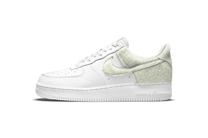 Nike Air Force 1 Pony Hair photon White Sneakers