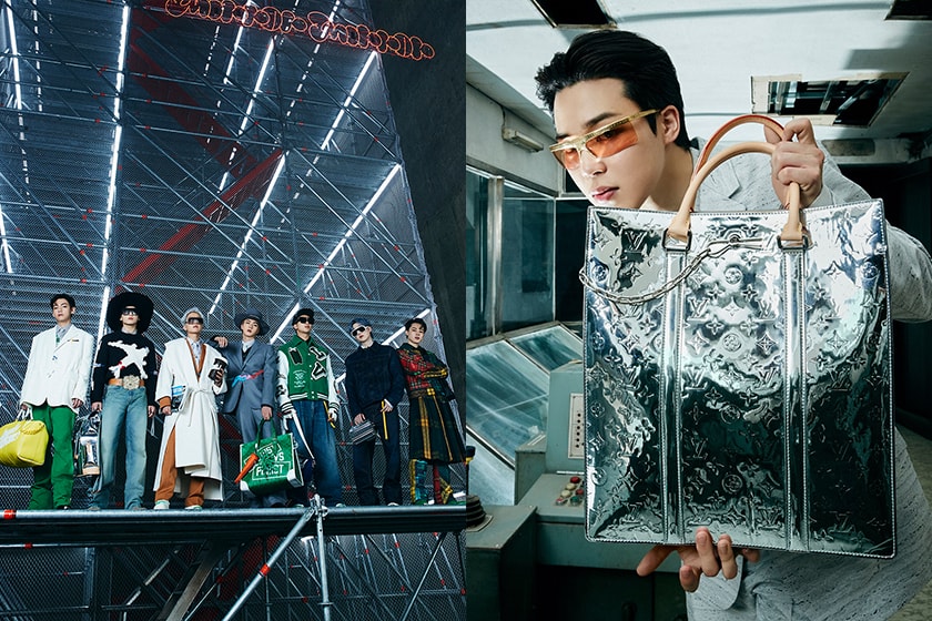 BTS Virgil Abloh Louis Vuitton Fall-Winter 2021 Show Seoul
