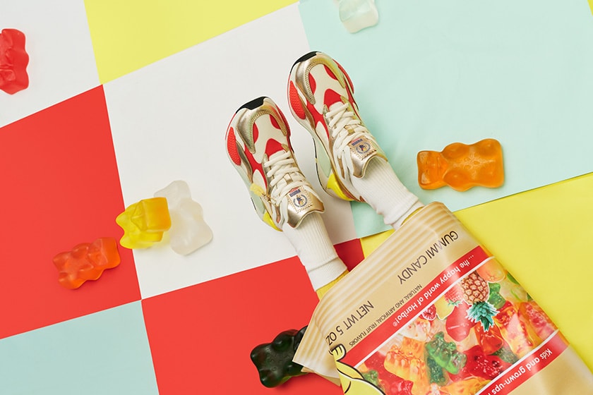 HARIBO x PUMA RS-X3 SUEDE Street Rider T-shirt