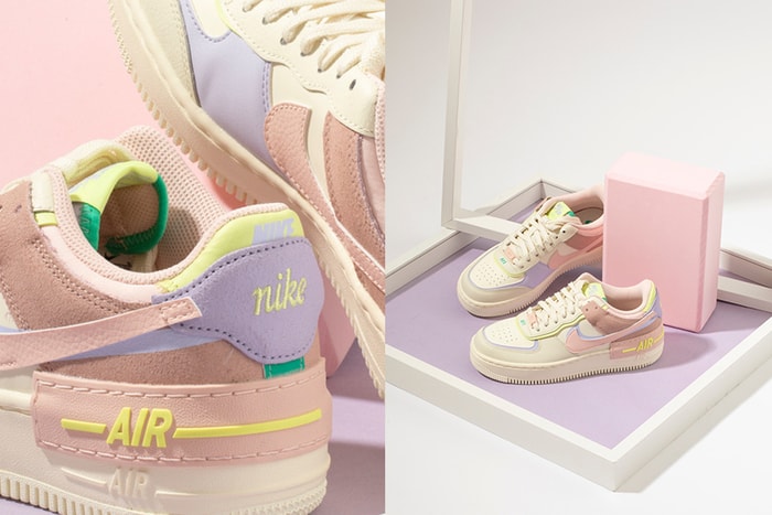女生們都難以招架:Nike 為變奏版 Air Force 1 帶來夏日的夢幻果昔色!