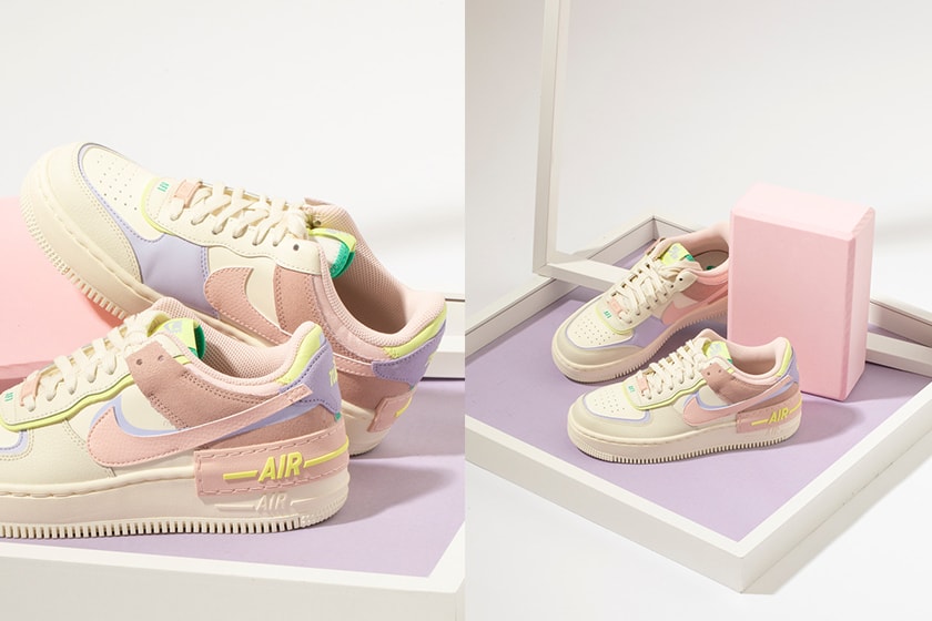 Nike Air Force 1 Shadow Pink Color Sneaker Summer 2021