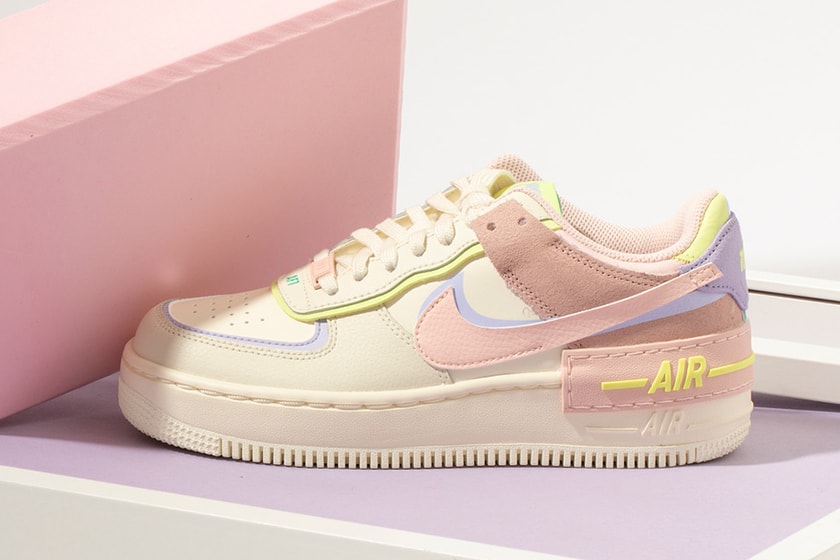Nike Air Force 1 Shadow Pink Color Sneaker Summer 2021