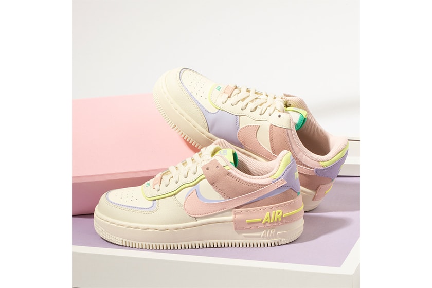 Nike Air Force 1 Shadow Pink Color Sneaker Summer 2021