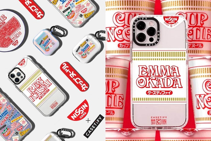 把杯麵變成手機殼!CASETiFY 這次竟然連名日清人氣杯麵,還能客製化文字!