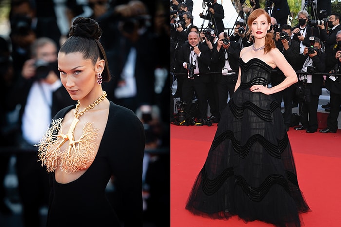 Bella Hadid 開胸禮服成為焦點,2021 坎城影展紅毯最美時刻一次收錄!