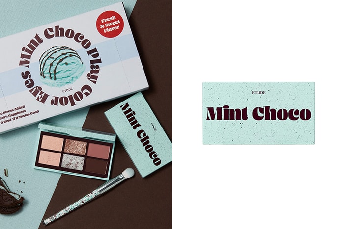 實用配色＋可愛外型：韓國 Etude 推出「薄荷巧克力」口味眼影盤！
