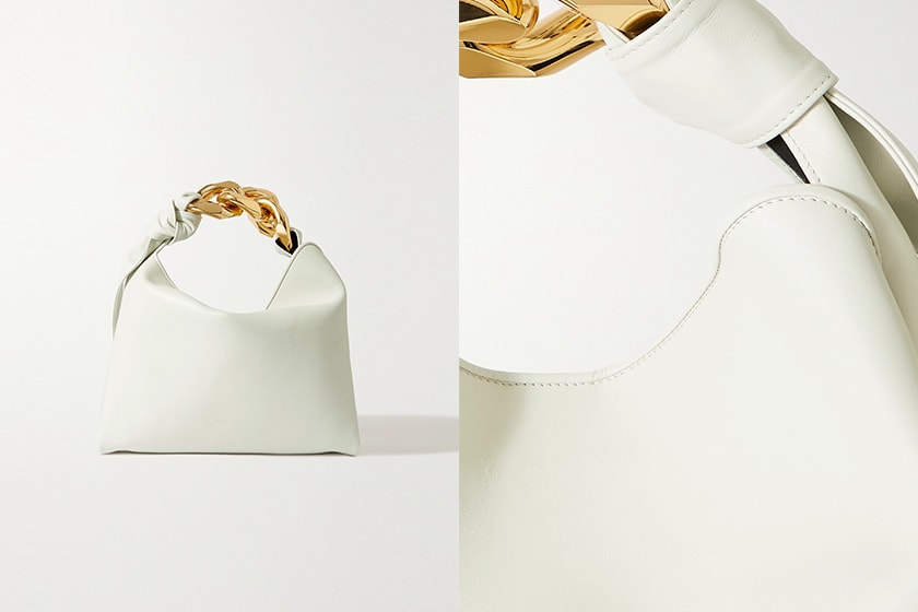 JW Anderson small Chain tote Bag Black White