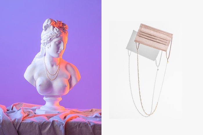 最時髦的口罩配件:韓國小眾品牌聯名 ARTIFACTS 推出「珍珠口罩掛鍊」