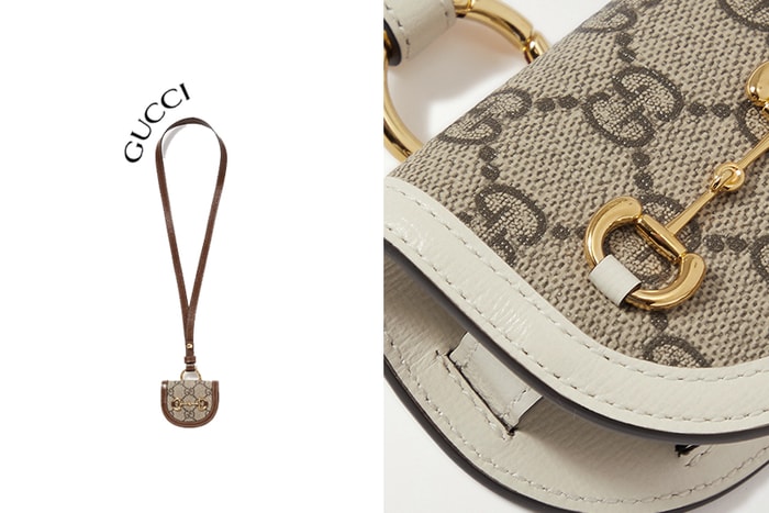 經典 Monogram+復古造型:Gucci 再度為 Airpods 推出迷你小包!