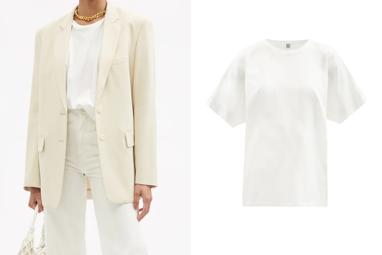 2021 Spring Summer White T Shirt Fashion trends fashion items popbee editors pick Maison Kitsune TOTÊME Frankie Shop