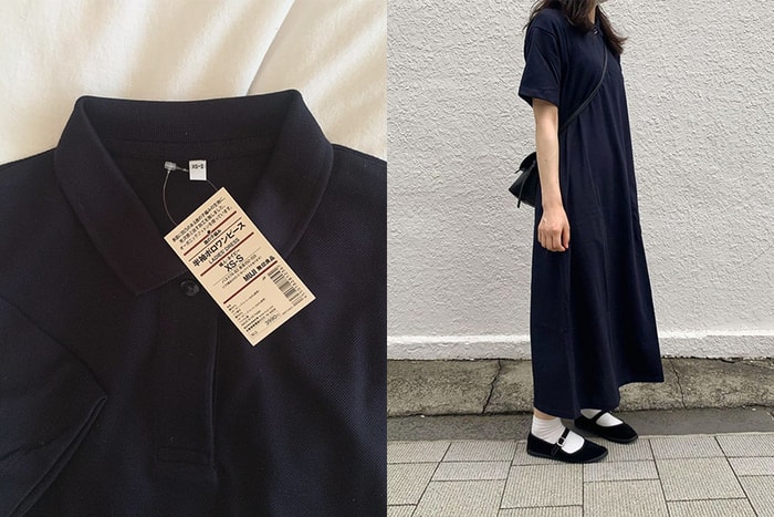 MUJI 全新推出的 Polo Dress，俐落又可愛在 IG 上爆紅！