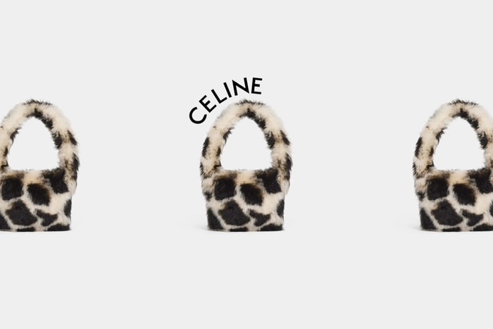 長頸鹿紋＋迷你尺寸：Celine 這枚男裝區手袋，可愛到以為走錯棚！